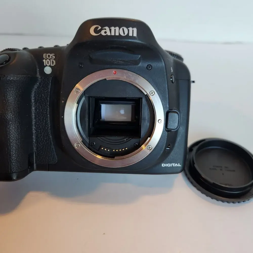 Canon EOS 10D 6.3MP Digital SLR Camera - Black (Body Only) Untested